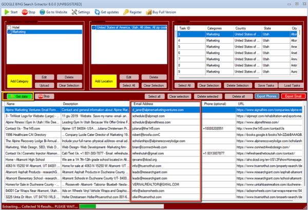 Google Bing Extractor - Image 2