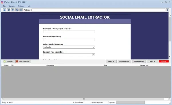 Social Email Extractor - Image 3